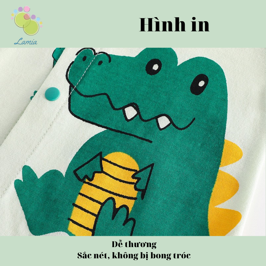 đồ cho bé trai bé gái sơ sinh bộ body đùi cộc tay cúc giữa mùa hè hàng Quảng Châu cao cấp 𝟒𝟓𝐁𝐃𝐃𝐔