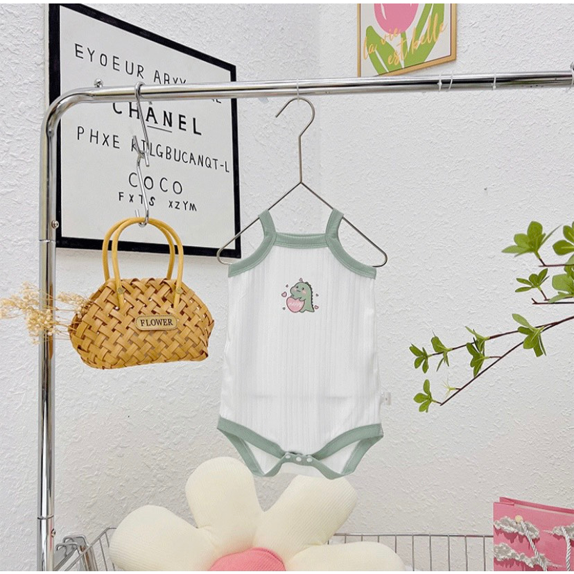 Bodysuit/ Body Chíp 2 Dây - Bộ Áo Liền Quần Hoạ Tiết Hoạt Hình Đáng Yêu Cho Bé 𝟎𝟓𝐁𝐃𝐒𝟐𝐃