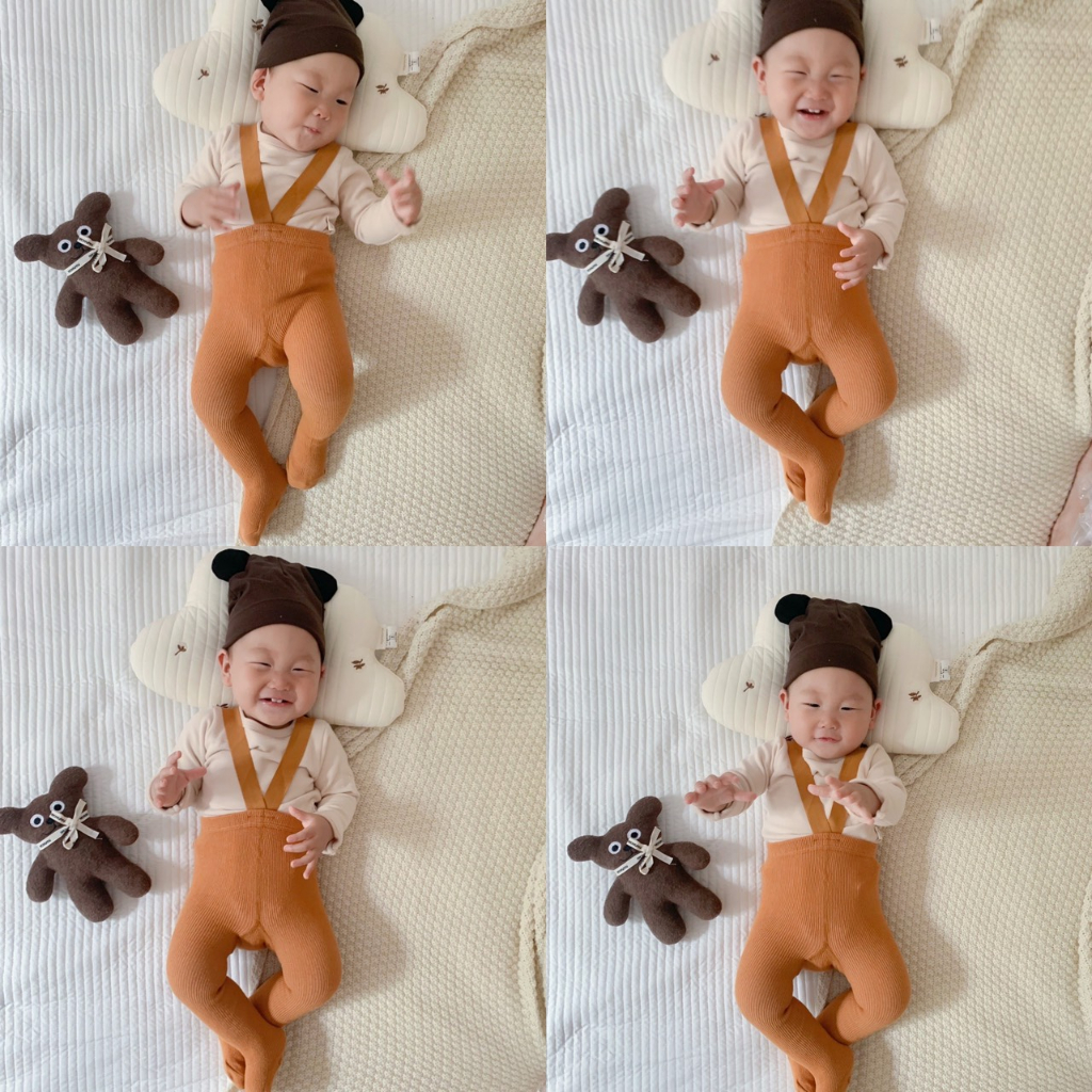 Quần tất yếm có bàn phong cách Hàn Quốc đáng yêu cho bé 𝟎𝟓𝐐𝐘𝐂𝐁