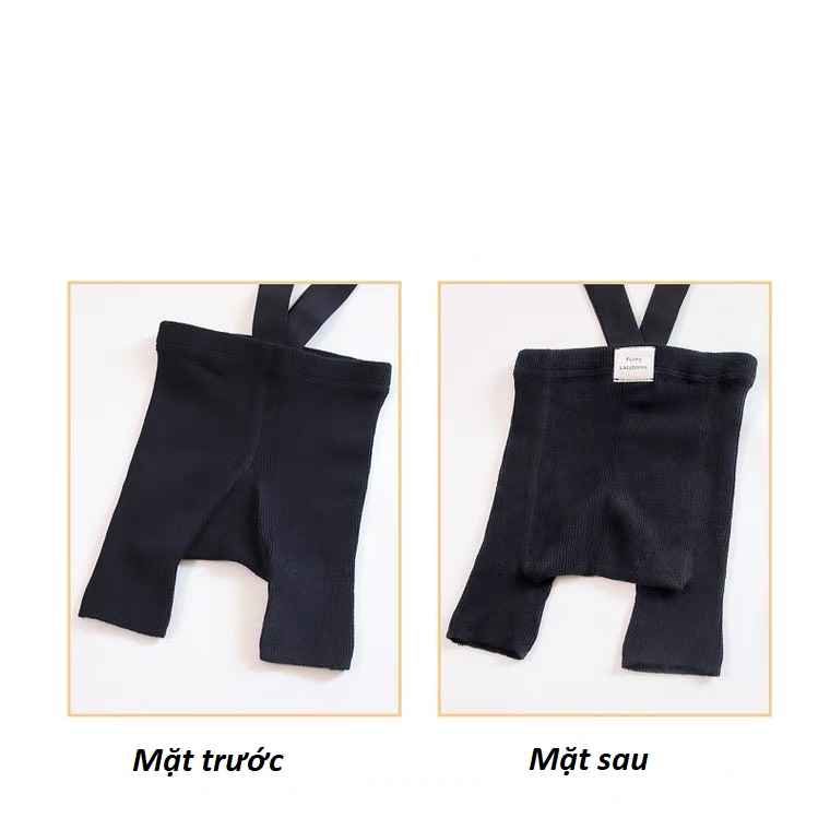 Quần yếm đùi cho bé trai bé gái sơ sinh mặc Xuân Thu phong cách Hàn Quốc 𝟎𝟔𝐐𝐘𝐍