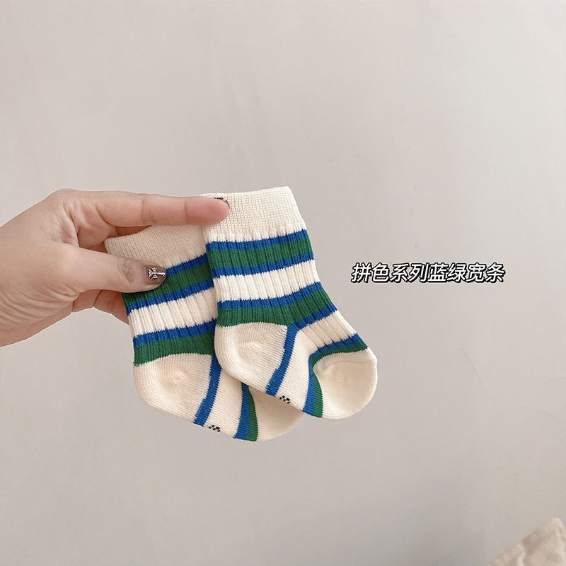 Tất vớ len cao cổ kiểu dáng thể thao cho bé sơ sinh - 3 tuổi 𝟎𝟔𝐓𝐂𝐂