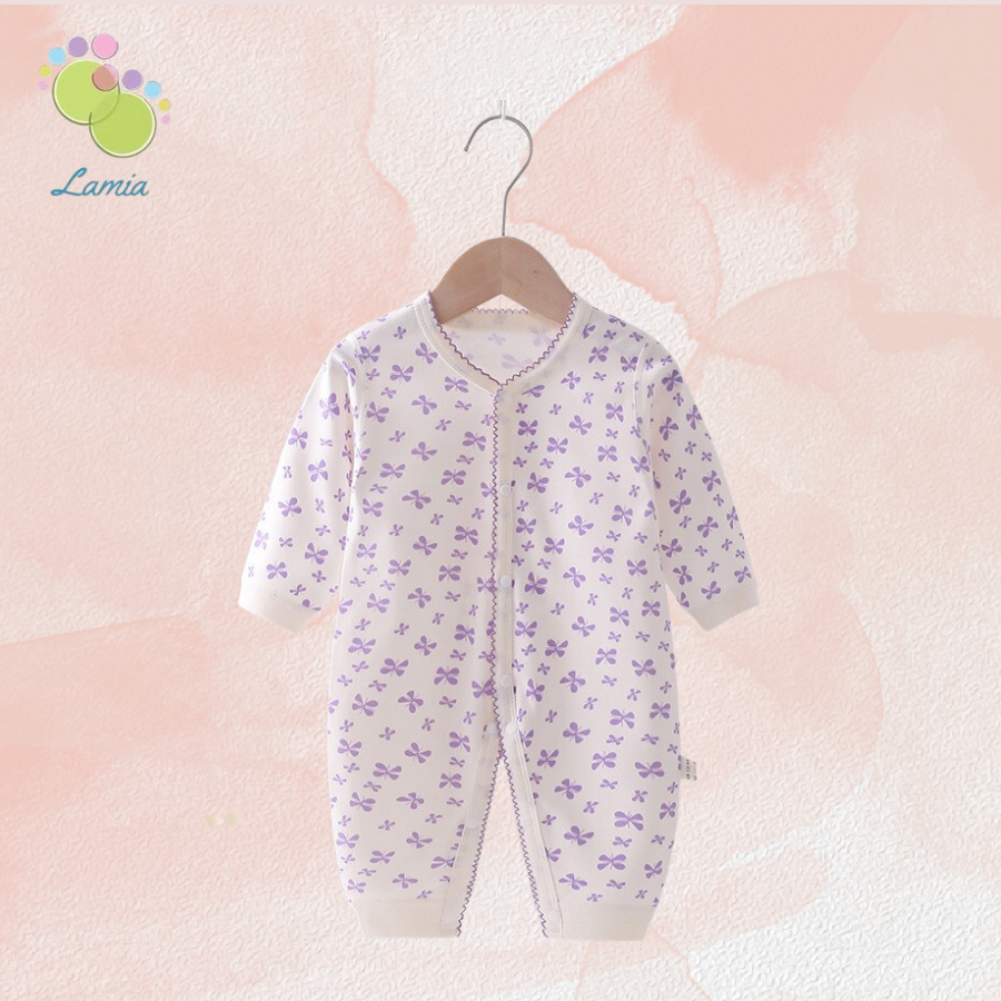 Body dài tay cho bé trai, bé gái sơ sinh bodysuit liền thân 100% cotton xuất Hàn 𝟏𝟔𝐁𝐃𝐃