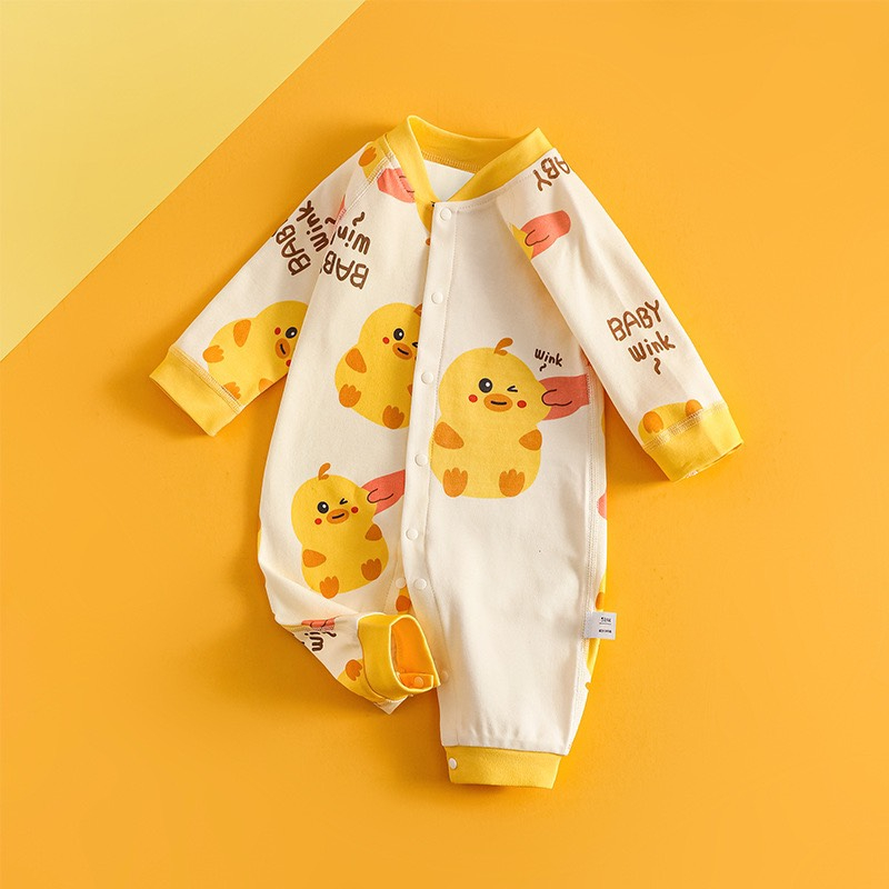 Bộ body dài tay thu đông cho bé trai bé gái sơ sinh họa tiết đáng yêu hàng Quảng Châu cao cấp 𝟐𝟔𝐁𝐃𝐃𝐔