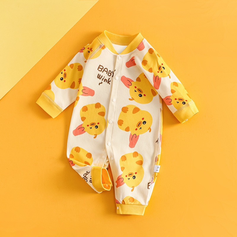 Bộ body dài tay thu đông cho bé trai bé gái sơ sinh họa tiết đáng yêu hàng Quảng Châu cao cấp 𝟐𝟔𝐁𝐃𝐃𝐔