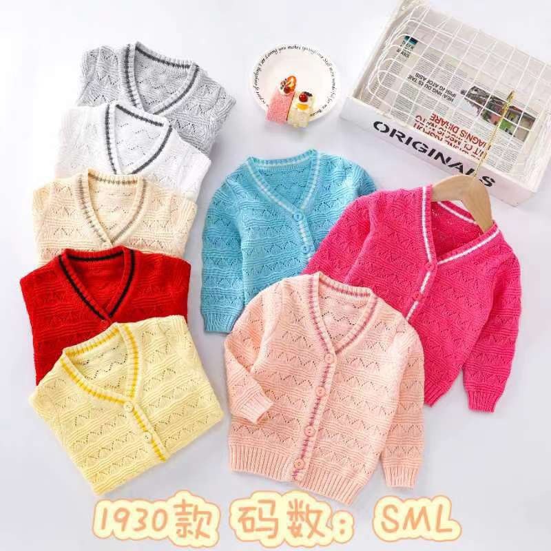 Áo Khoác Len Dài Tay Cho Bé Trai Bé Gái Hàng Quảng Châu Cao Cấp