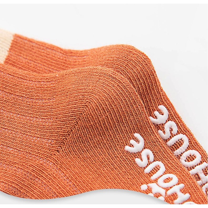 Tất cotton trơn mềm mịn cho bé 0-3 tuổi 𝟎𝟓𝐓𝐂𝐓