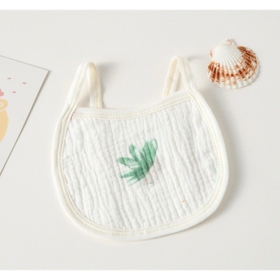 Yếm Xô Sơ Sinh Set 5 Chiếc Yếm Dãi Nhiều Họa Tiết Đáng Yêu Cho Bé 𝐘𝐗𝟒𝐋