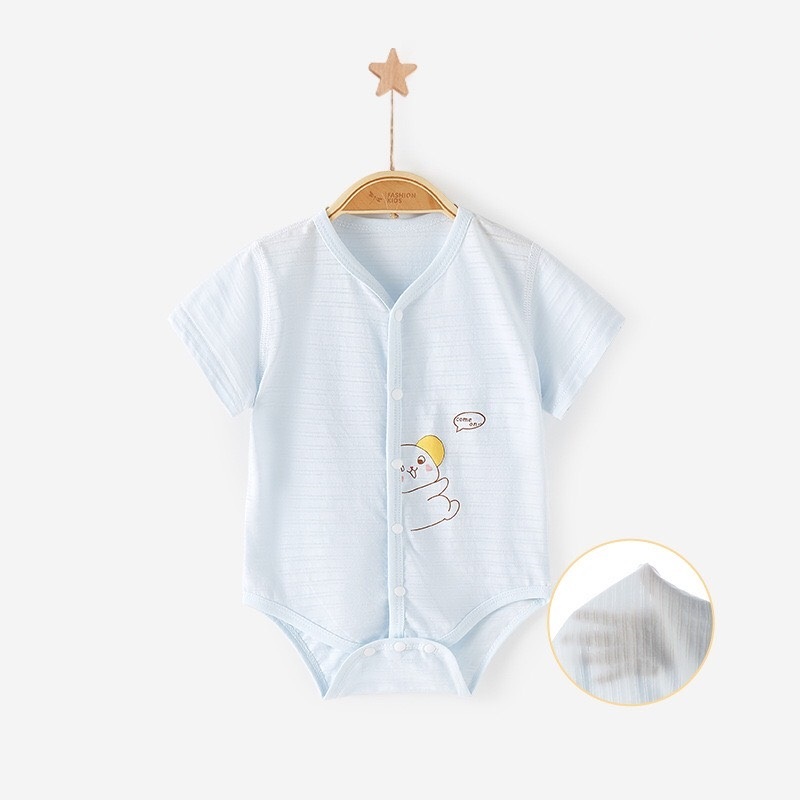 Body suit cộc tay cúc giữa 𝟐𝟐𝐁𝐃𝐒