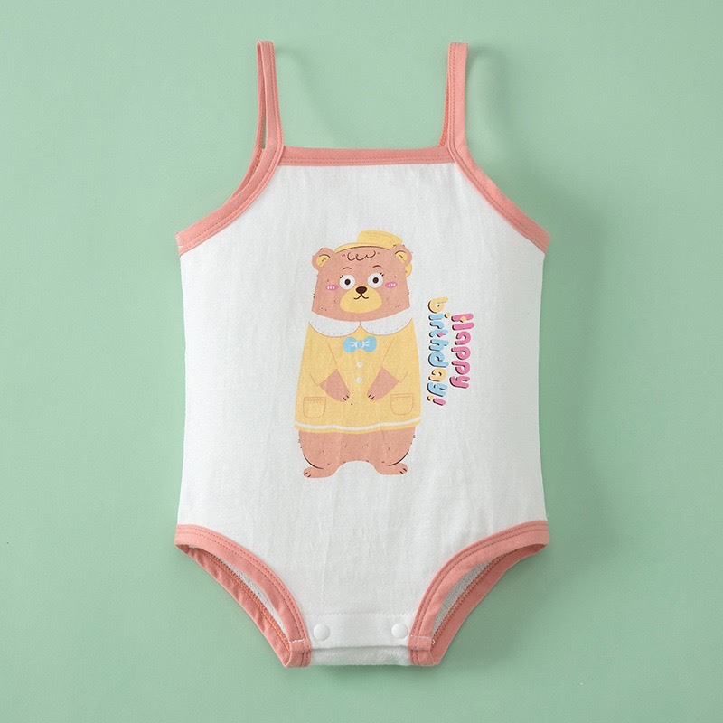 Bộ Body 2 Dây Dễ Thương Mùa Hè Cho Bé Gái 𝟎𝟗𝐁𝐃𝐒𝟐𝐃