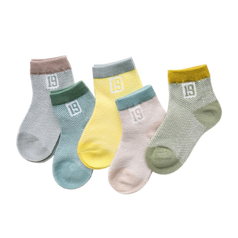 Set 5 tất lưới cho bé sơ sinh