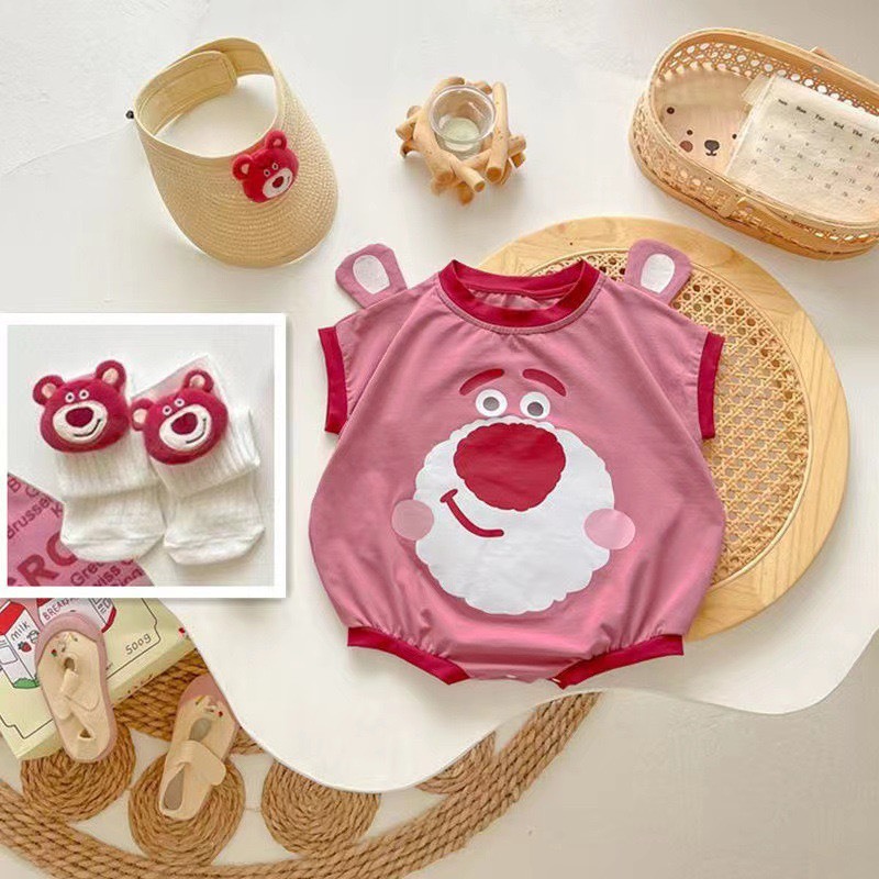 Body gấu dâu hồng 𝟐𝟕𝐁𝐃𝐒