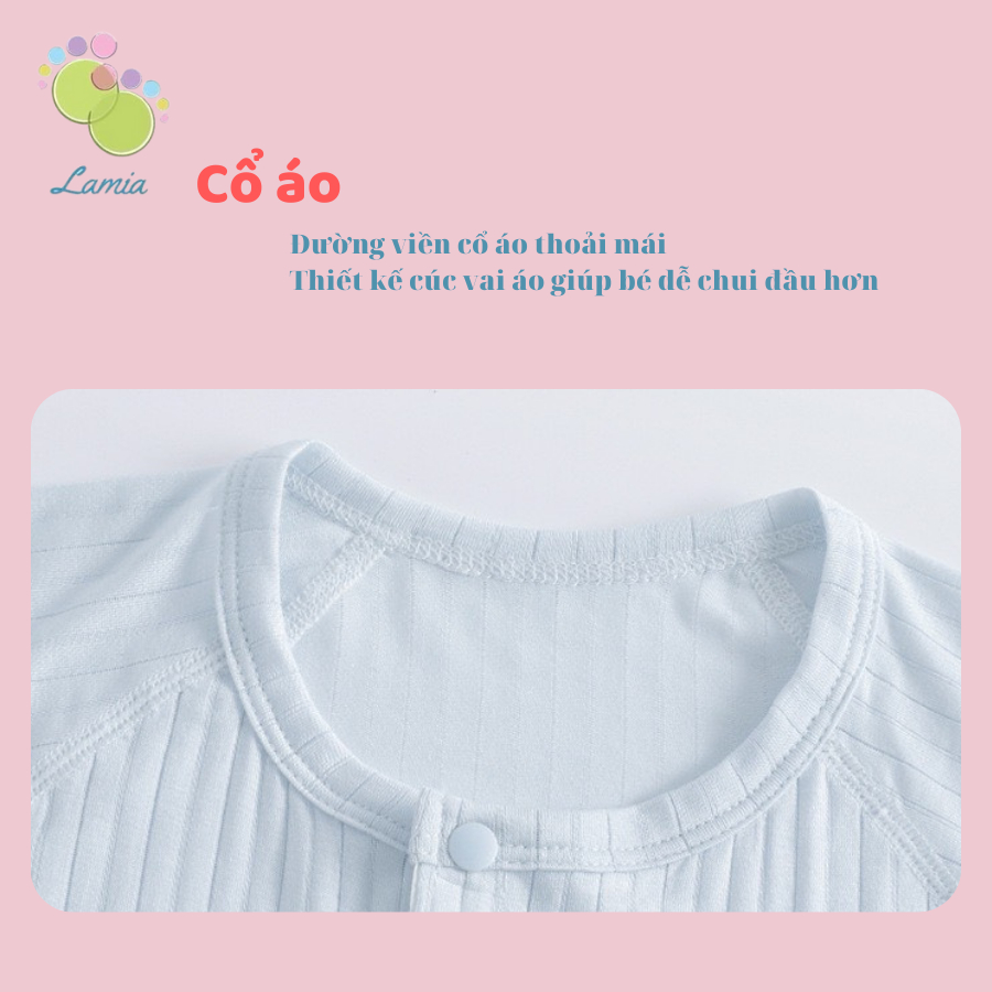 Body đùi cộc tay cúc giữa 𝟎𝟗𝐁𝐃𝐃𝐔