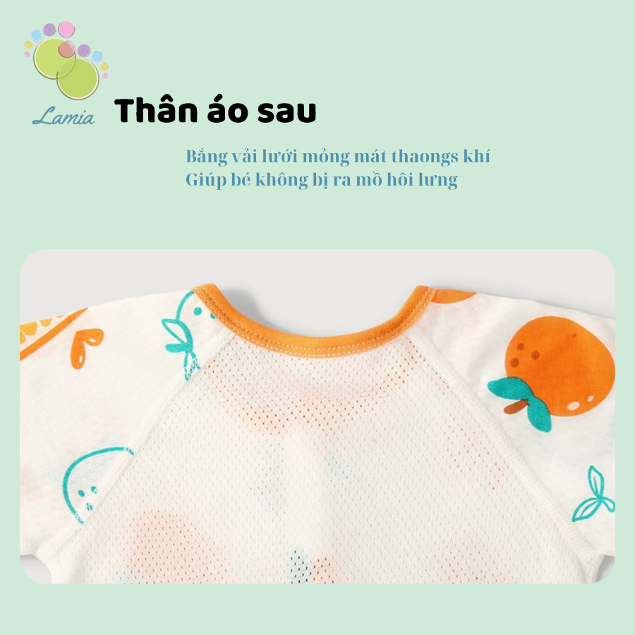 Body dài tay lưới thân sau 𝟏𝟓𝐁𝐃𝐃