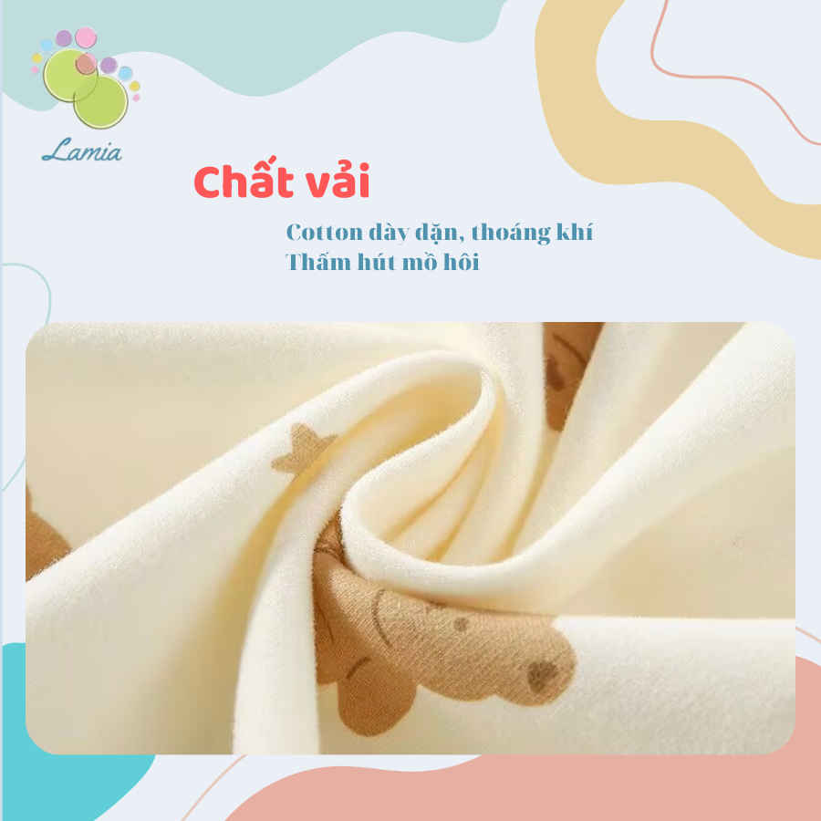 Body Cotton Dài Tay 𝟏𝟎𝐁𝐃𝐃