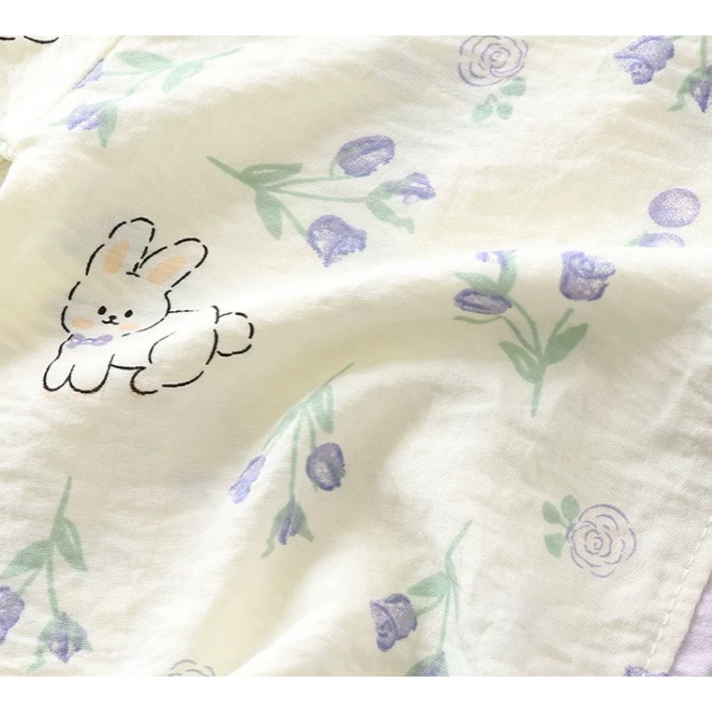 Bộ lửng dài tay cổ chữ V 𝟏𝟎𝐁𝐃𝐓