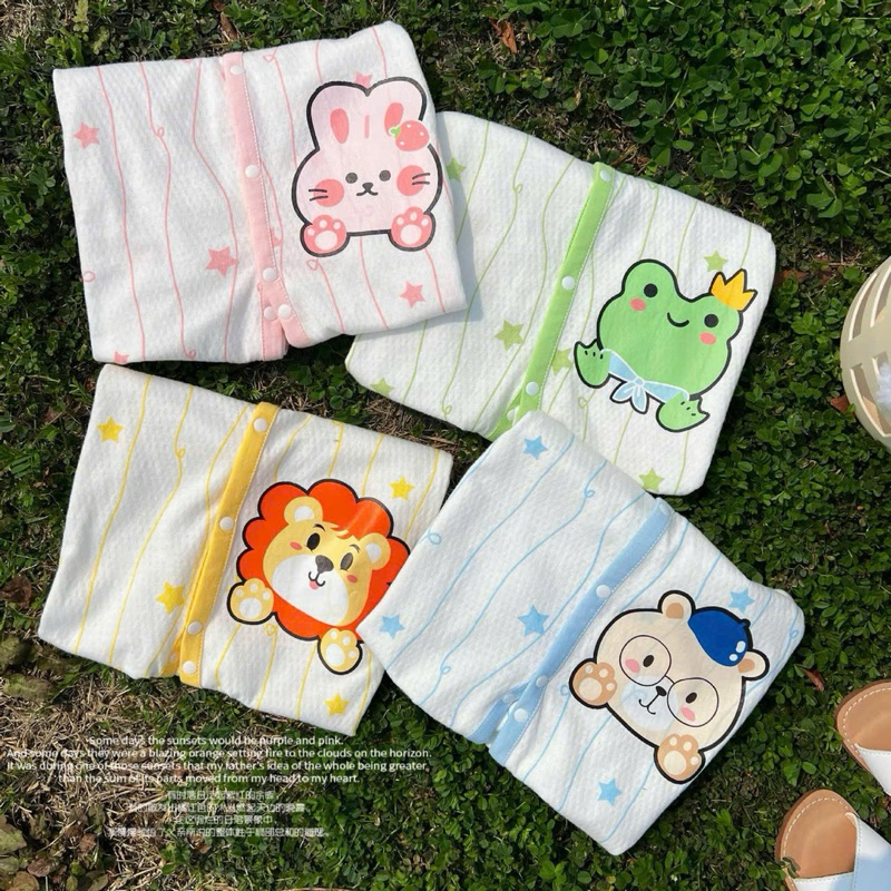 Bộ Body Dài Tay Nằm Điều Hòa Mỏng Mát Cho Bé Sơ Sinh Lamia - Bảng 3 - Size 59-100 𝟏𝟒𝐁𝐃𝐃