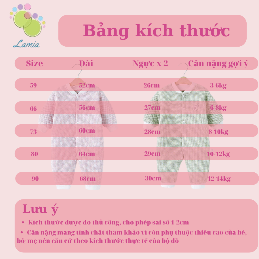 Body nỉ bông cho bé trai bé gái sơ sinh mặc mùa đông 𝟒𝟒𝐁𝐃𝐃
