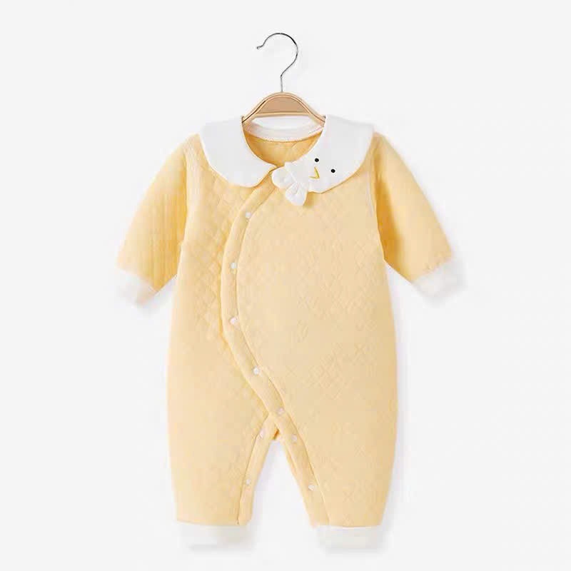 Bộ body nỉ bông dài tay cho bé trai bé gái sơ sinh mặc mùa đông 𝟒𝟕𝐁𝐃𝐃