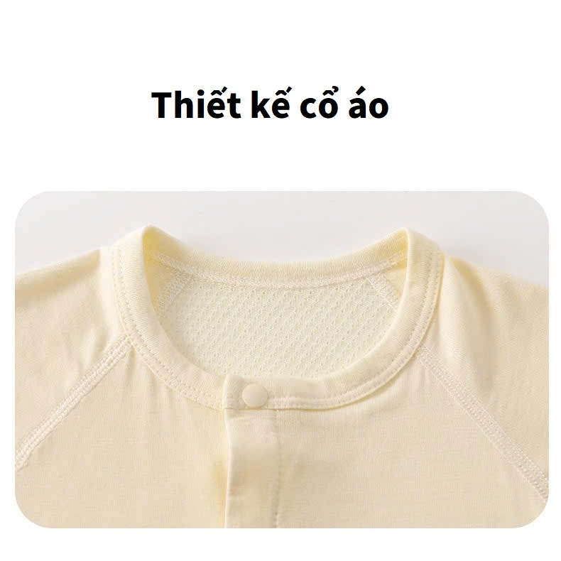 Bodysuits Body Cotton Hè Xuất Nhật Cho Bé Trai Bé Gái Sơ Sinh