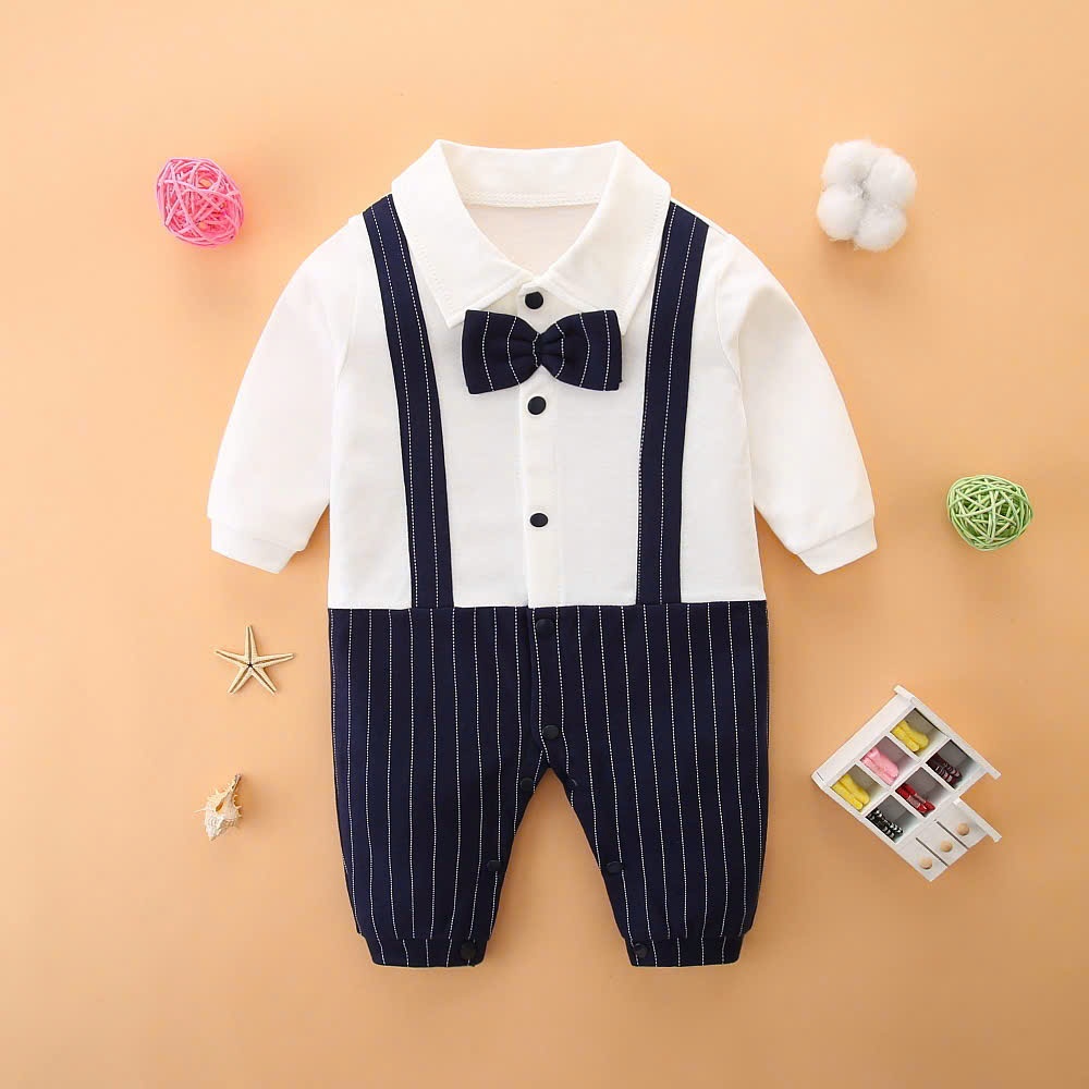 Body công tử dài tay 𝐂𝐨𝐭𝐭𝐨𝐧  mềm mịn cho bé trai mặc tết, đầy tháng, thôi nôi 𝟑𝟓𝐁𝐃𝐃