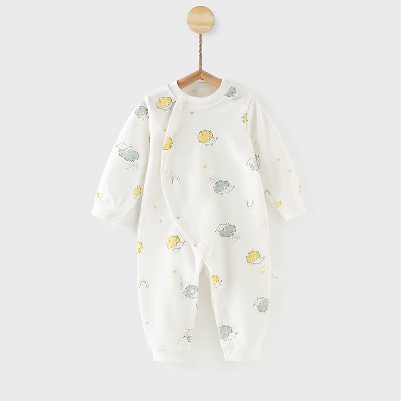Bộ Body Thu Đông Dài Tay Cotton Mềm Mại Cho Bé 0-2 Tuổi 08BDD