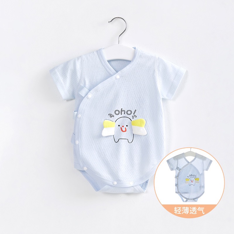 Bộ Body Áo Liền Quần Mùa Hè Hoạ Tiết Đáng Yêu Cho Bé Trai, Bé Gái