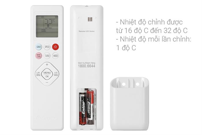 Máy Lạnh 2 Chiều Casper Inverter 2 HP QH‑18IU36A