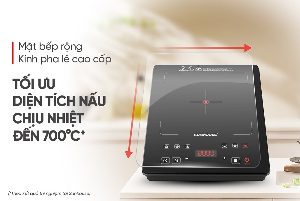 BẾP HỒNG NGOẠI CẢM ỨNG SUNHOUSE SHD6006A