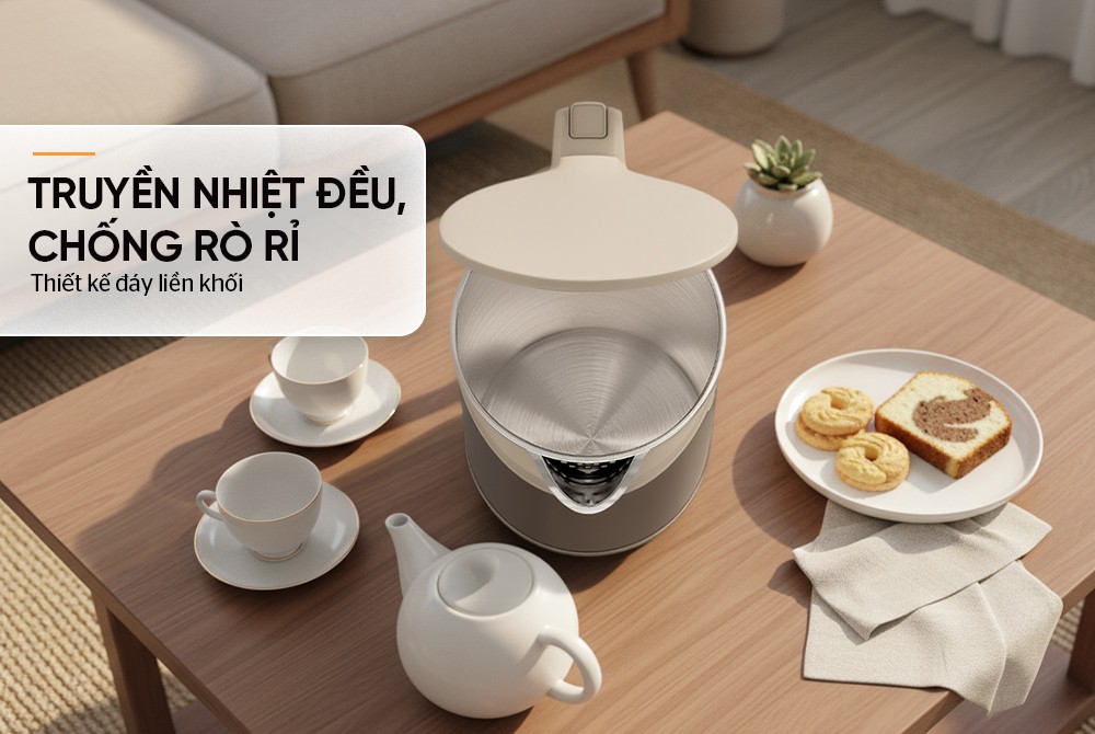 ẤM SIÊU TỐC INOX 3 LỚP 1.8L SUNHOUSE SHD1377