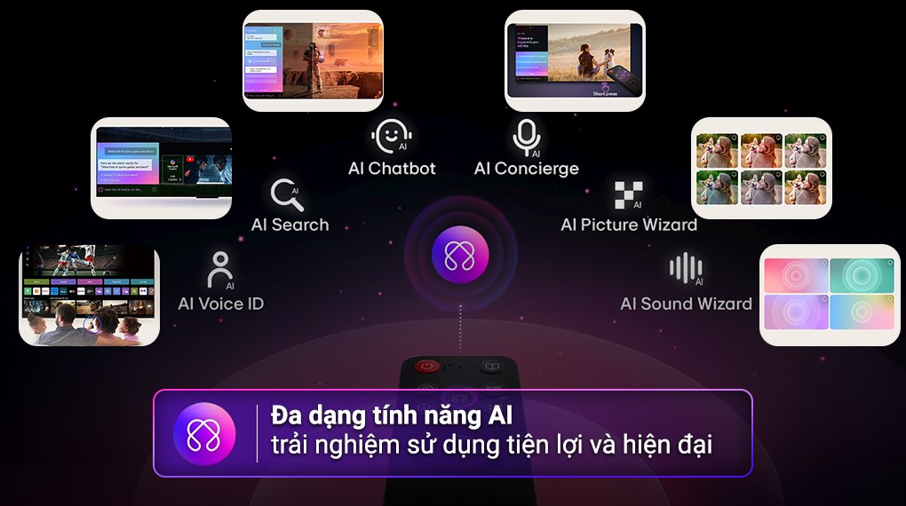 Smart Tivi QNED evo LG AI 4K 55 inch 55QNED86ASA