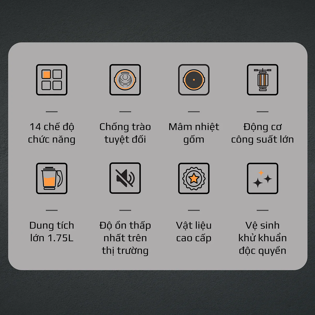 Máy Xay Nấu Cao Cấp OLIVO CB22 PRO