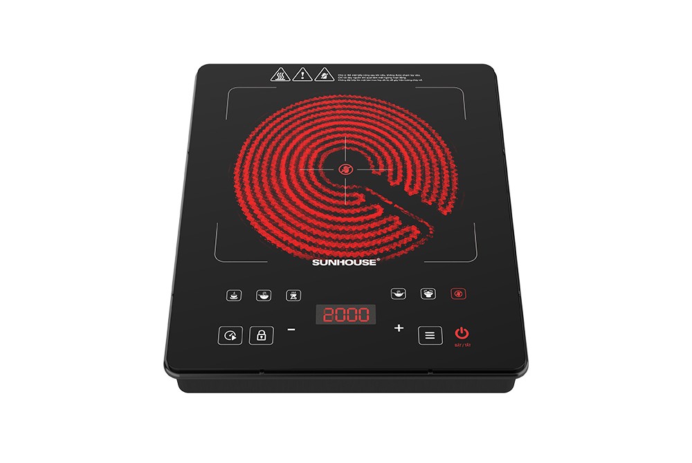 BẾP HỒNG NGOẠI CẢM ỨNG SUNHOUSE SHD6006A