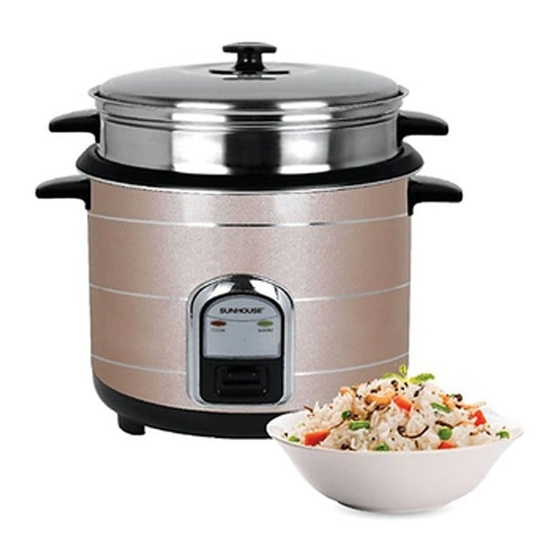 Nồi Cơm Điện Nắp Rời 2.2 Lít Sunhouse SHD8135