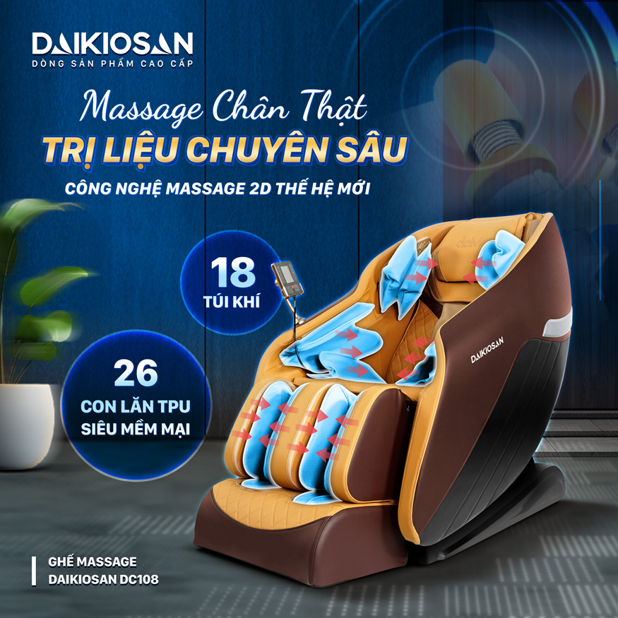 Ghế massage Daikiosan DC108