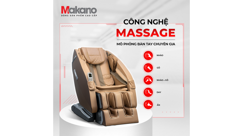 Ghế massage Makano MKGM-30002