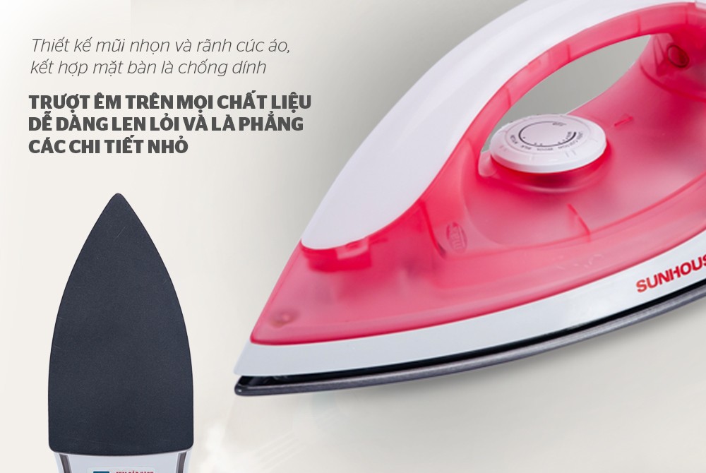 BÀN LÀ KHÔ SUNHOUSE SHD1072 HỒNG