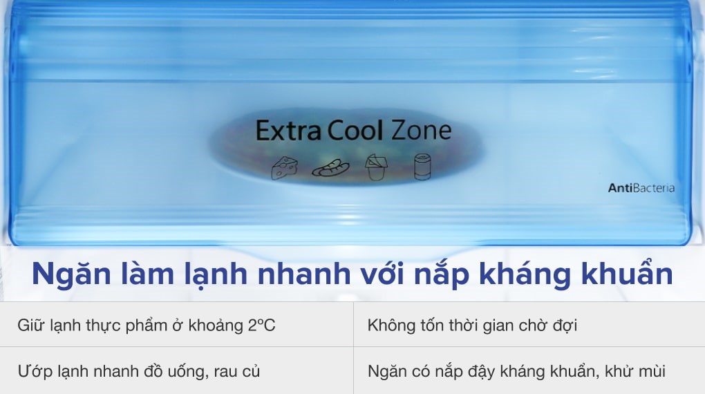 Tủ lạnh Panasonic Inverter 234 lít NR-TV261BPKV