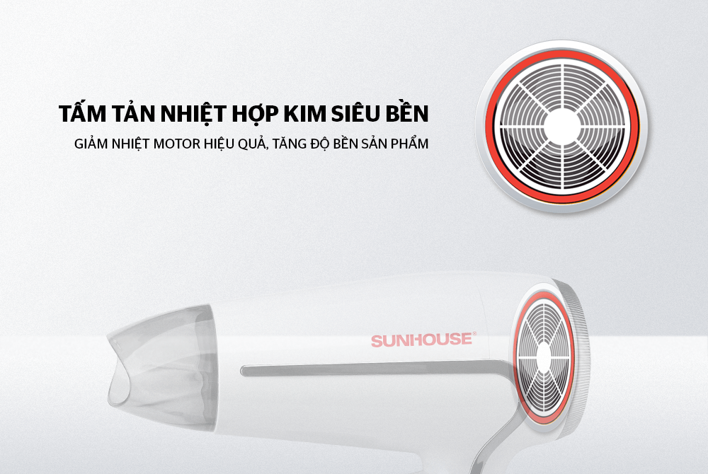 MÁY SẤY TÓC SUNHOUSE SHD2308W