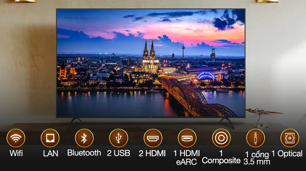 Android Tivi Aqua FHD 43 inch AQT43K800FG