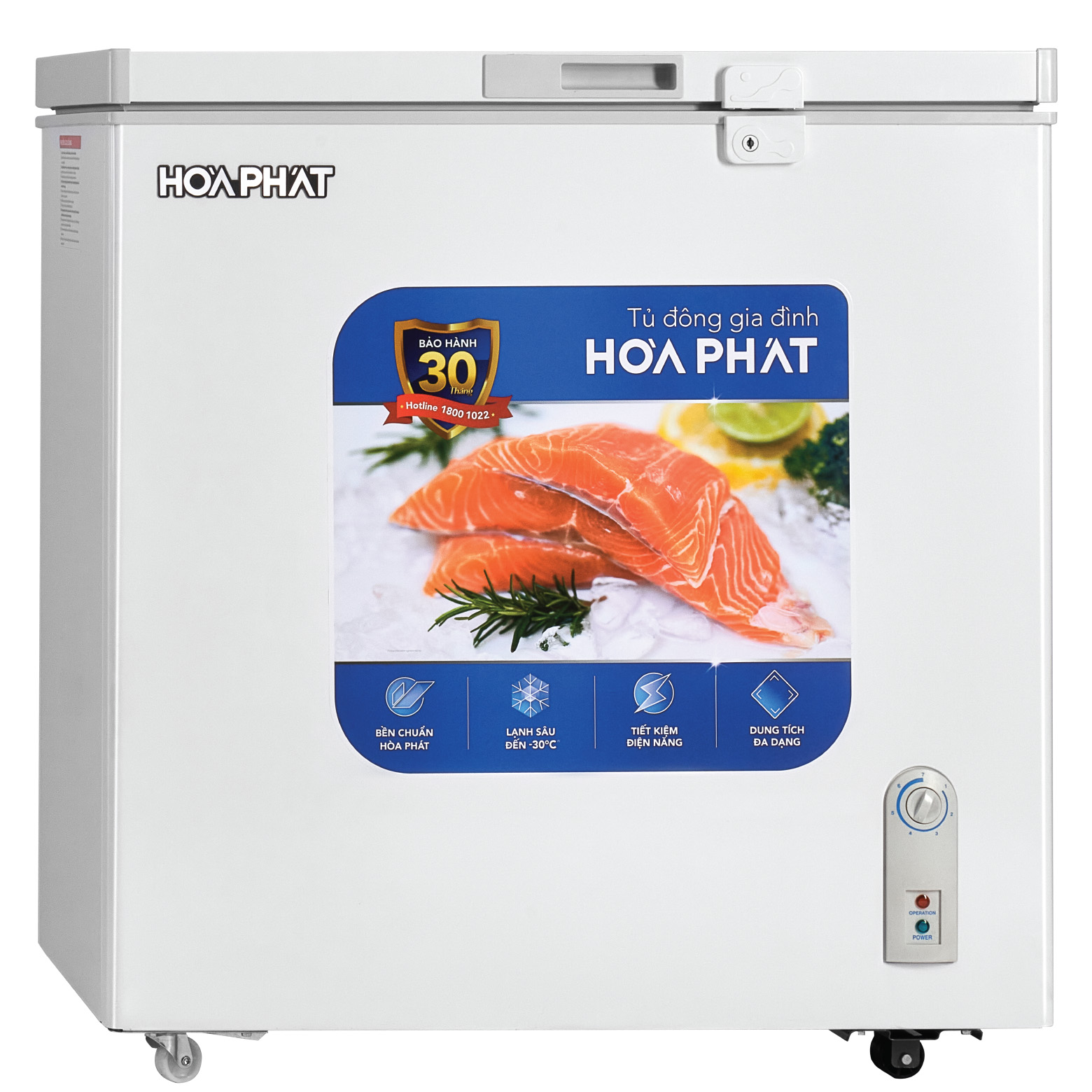 Tủ Đông Hoà Phát 162 Lít AD6162