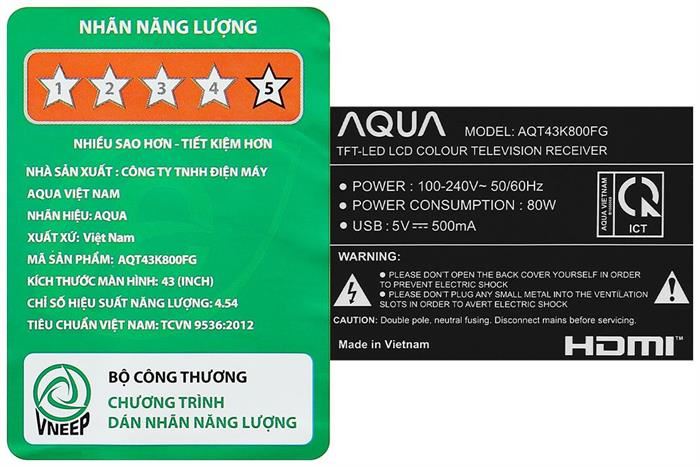 Tivi QLED Aqua 4K 55 inch AQT55S80EUX