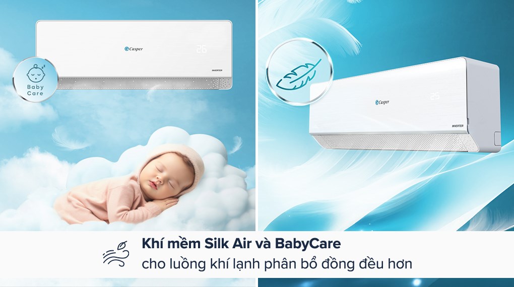 Máy lạnh 2 chiều Casper Inverter 1.5 HP QH-12IU36A