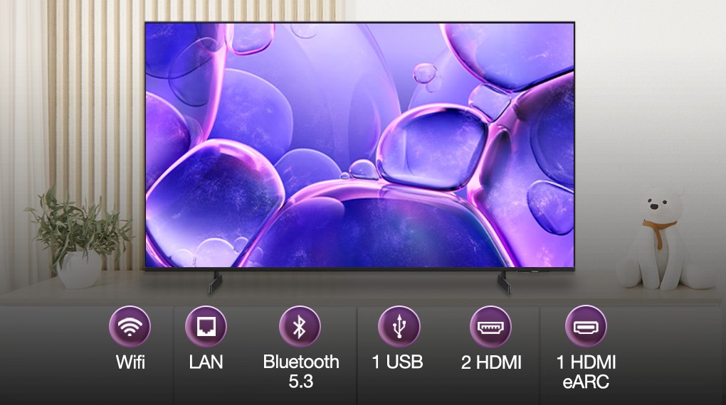 Smart Tivi Crystal UHD Samsung 4K 55 inch UA55U8500F