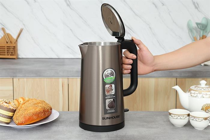 Ấm Siêu Tốc Inox 2 Lớp 2.0 Lít Sunhouse HTD1396