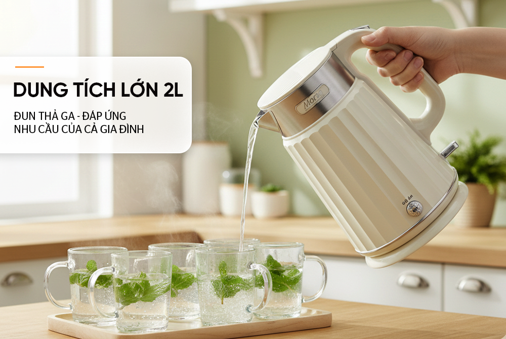 ẤM SIÊU TỐC INOX 2 LỚP 2L SUNHOUSE MAMA SHD1395