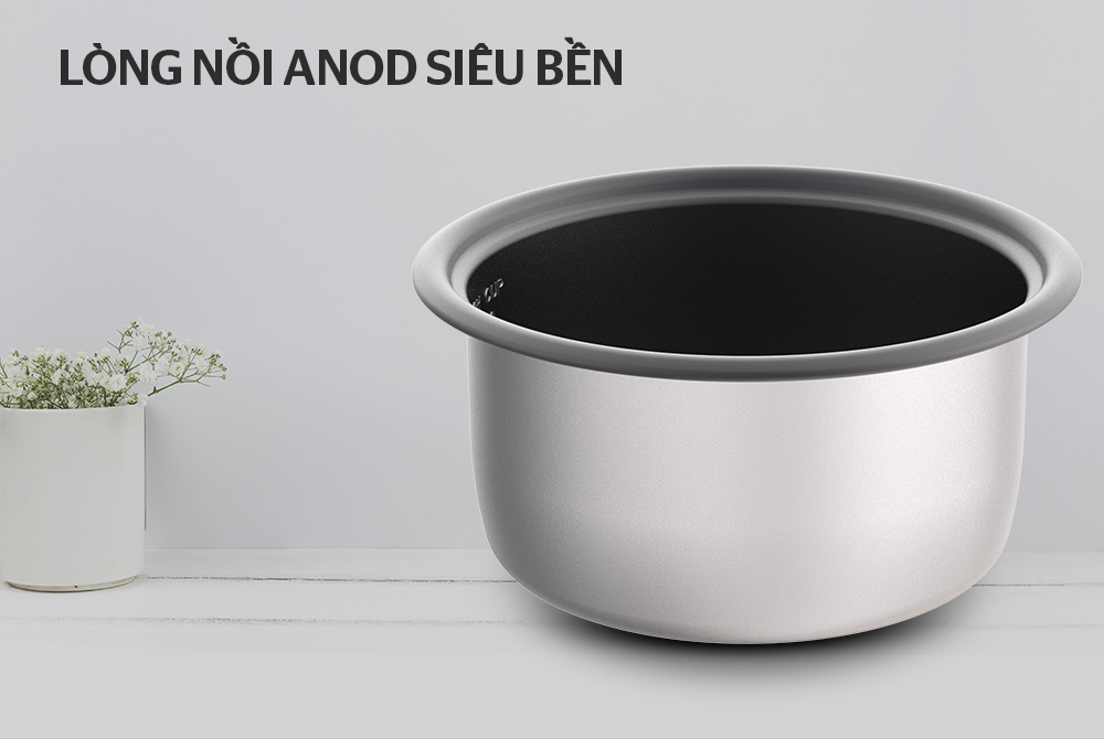 Nồi Cơm Điện Nắp Rời 1.8 Lít Sunhouse SHD8126