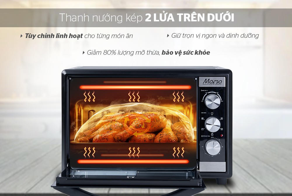 LÒ NƯỚNG 40L SUNHOUSE MAMA SHD4240