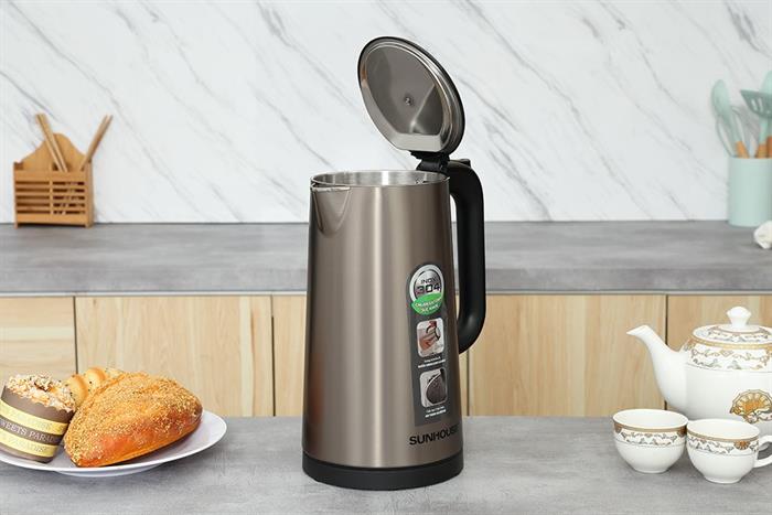 Ấm Siêu Tốc Inox 2 Lớp 2.0 Lít Sunhouse HTD1396