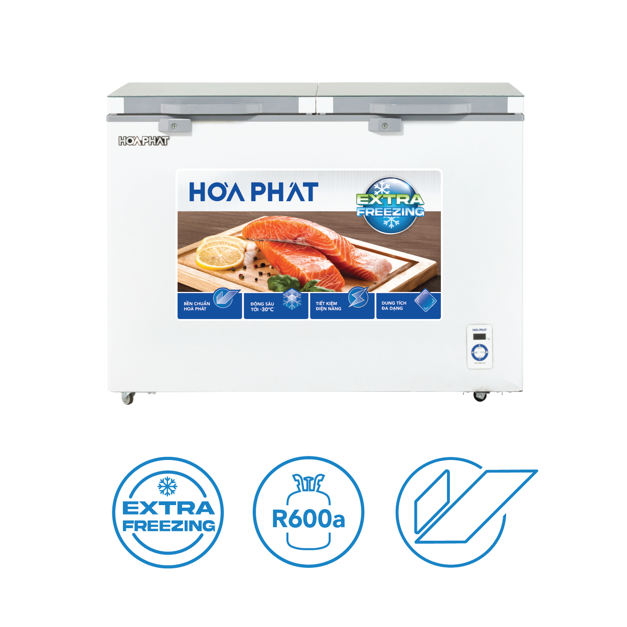Tủ Đông Hoà Phát 352 Lít HPF AD6352