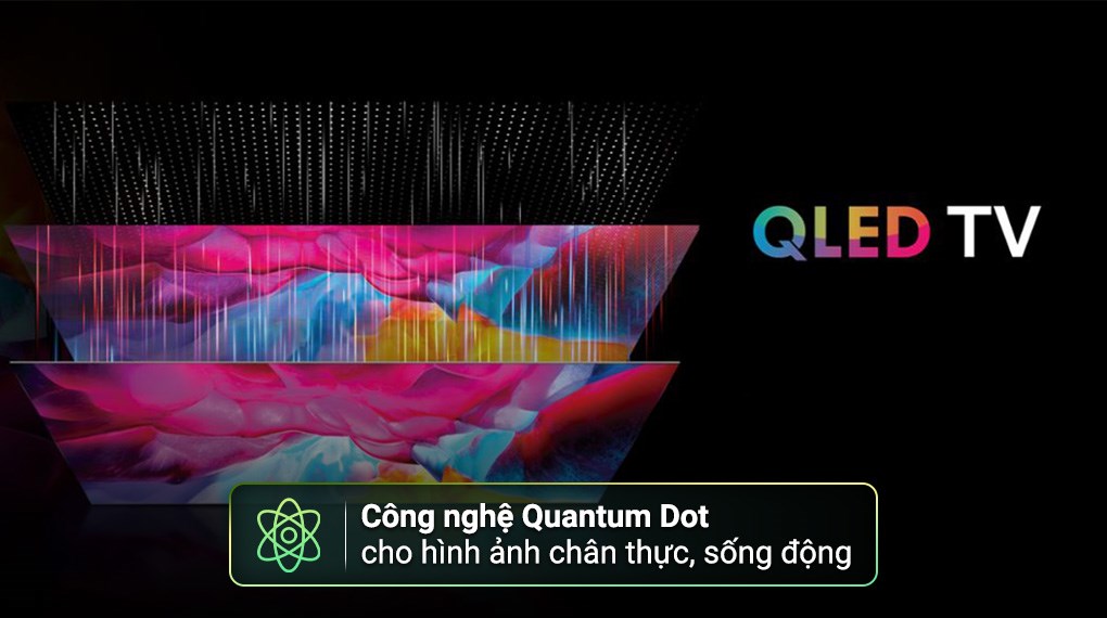 Google Tivi QLED Aqua 4K 50 inch AQT50S80UX